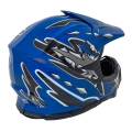 Kask Motocyklowy dla dzieci Enduro Niebieski S